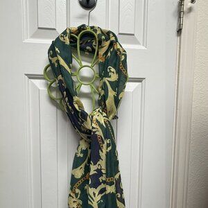 Green multi color Scarf Wrap